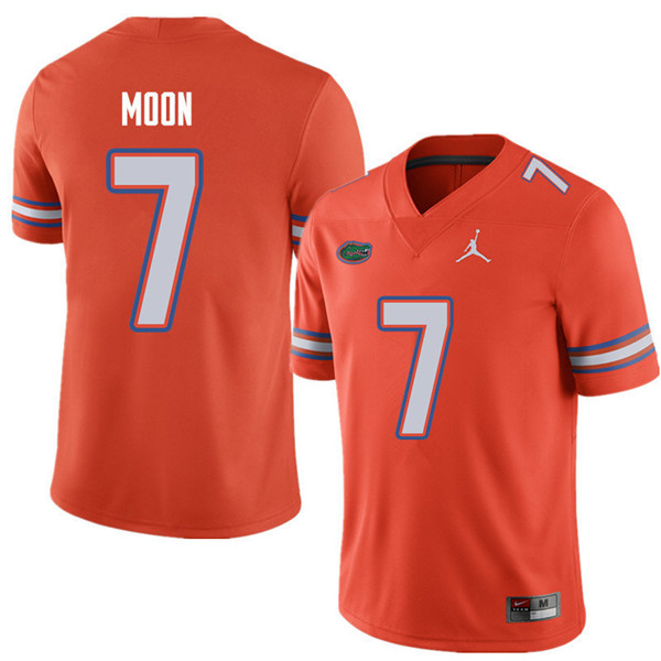 Jordan Brand Men #7 Jeremiah Moon Florida Gators College Football Jerseys Sale-Orange